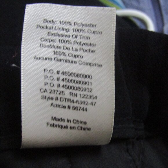 Aritzia Wilfred Pants 2 Black Pull On Tapered Leg Business Casual Work Capsule - Picture 10 of 10